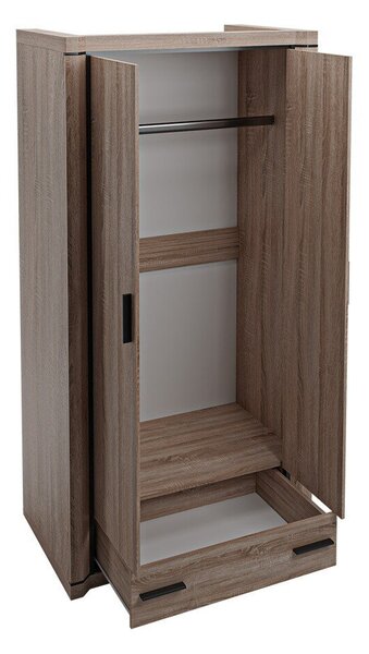 Dulap Lorelie 118Trufa stejar, 19x10x6cm, Uși dulapUși dulap: Cu balamale