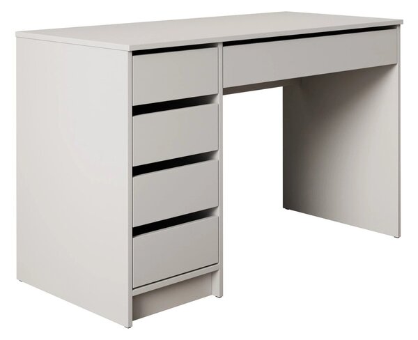 Birou Comfivo Terros I, Alb, PAL laminat, 76x120x55cm, 38 kg