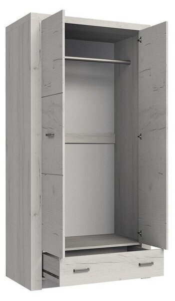 Dulap Serfeno 100Cenușă închis, 19x10x6cm, Uși dulapUși dulap: Cu balamale