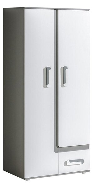 Dulap Aviseve 106Alb, Antracit, 19x9x5cm, Uși dulapUși dulap: Cu balamale