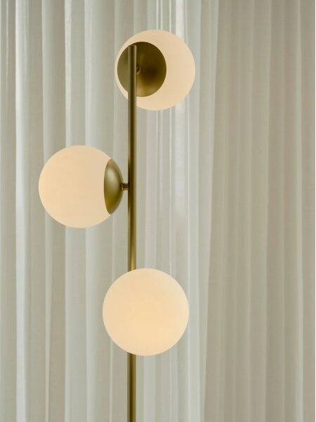 Nordlux Lampadar LILLY, 3 x E14, 10 W, 230 V, alamă