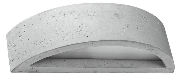 Aplică ATENA 1xE27/60W/230V beton Sollux SL.0994