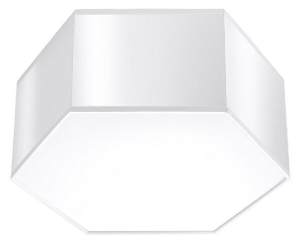 Plafonieră SUNDE 2xE27/60W/230V 13,5 cm albă Sollux SL.1057