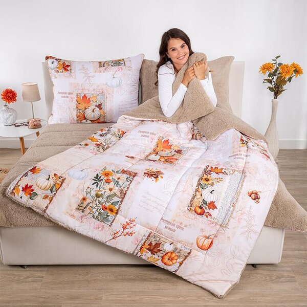 Set matlasat cu blăniţă Dual Feel NICOLETA 3 buc