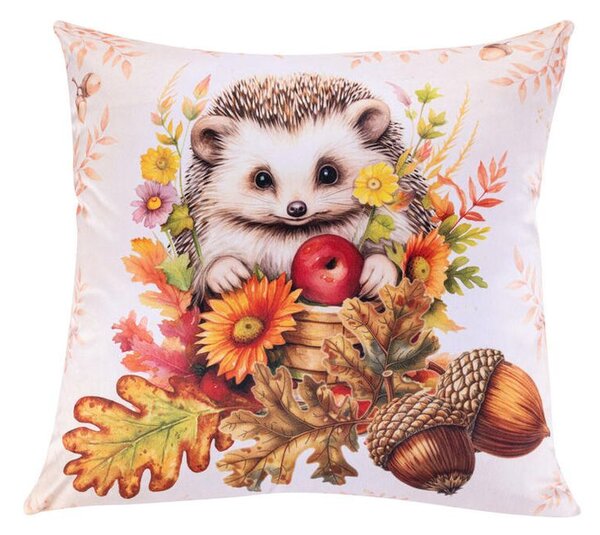 Set de 3 feţe pernuţe ANIMALE DE PĂDURE 45 x 45 cm
