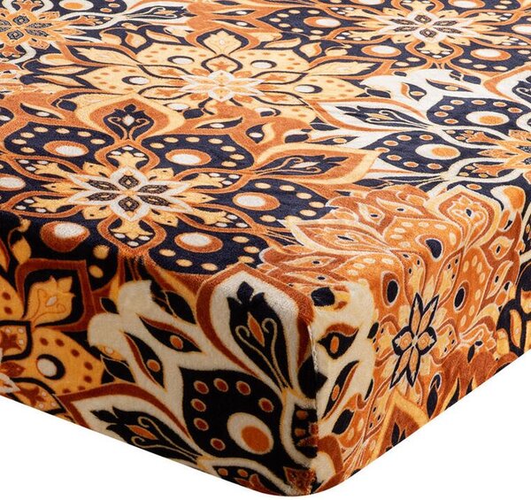 Cearceaf cu elastic din micropluș BLANKA 90 x 200 cm