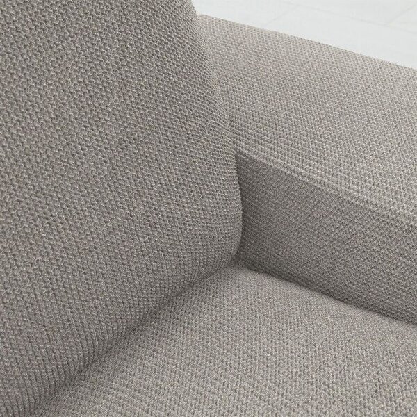 Huse super elastice HARMONIA gri deschis fotoliu (l. 70 - 110 cm)