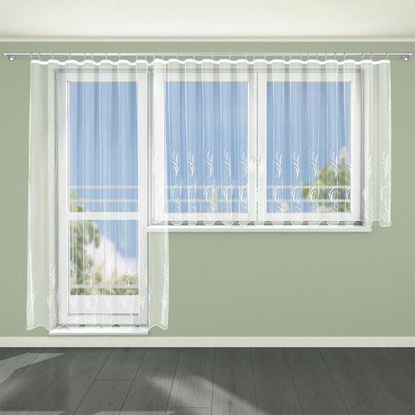 Perdea din jacard Tylex KARINA set de balcon