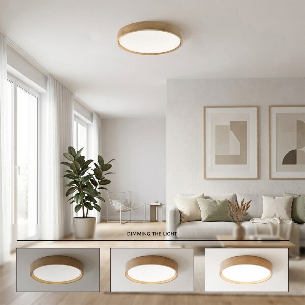 Plafonieră LED Brilagi MANAROLA SMART STARS, dimabilă, 36W, 230V, diam. 51 cm, cu telecomandă