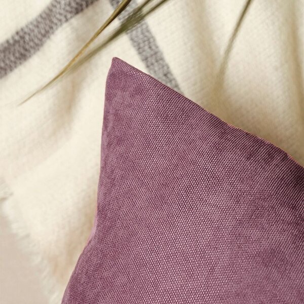 Set de 2 fețe de pernă PANORAMA roz prăfuit 40 x 60 cm