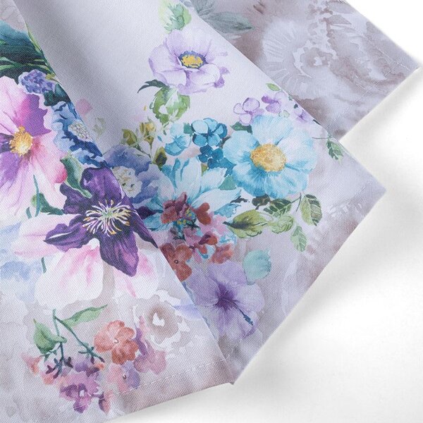 Traversă de masă cu imprimeu ÎNFLORIRE FLORALĂ 45 x 140 cm