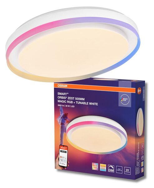 Osram - Plafonieră SMART+ MAGIC LED RGBW dimmabilă/38W/230V Wi-Fi
