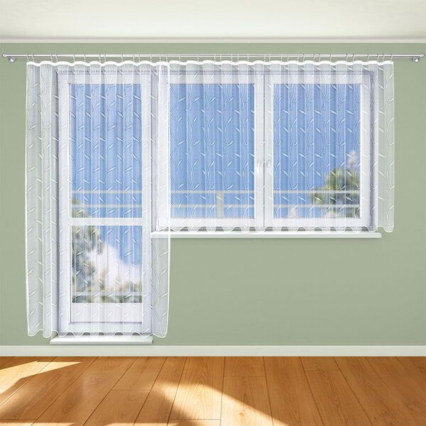 Perdea din jacard Tylex CLAUDIA set de balcon