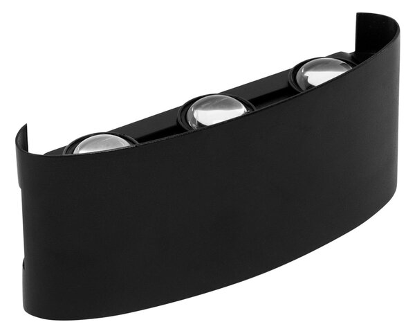 Aplică de perete pentru fațadă LED JNH040-6G Black