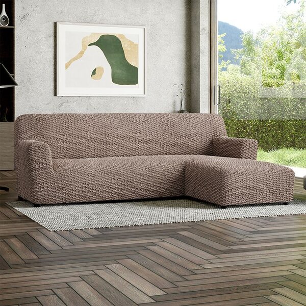 Huse bielastice MOSAICO alunei canapea cu otoman dreapta (l. 170 - 300 cm)