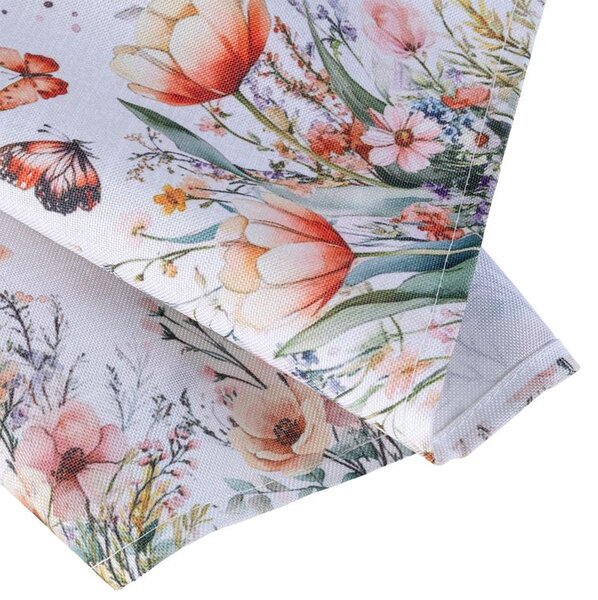 Traversă de masă cu imprimeu PĂȘUNE PROASPĂTĂ 40 x 110 cm