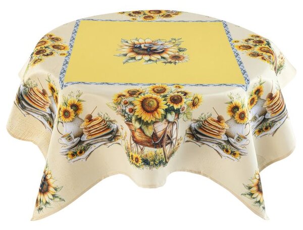 Fată de masă centrală SUNFLOWERS 85 x 85 cm