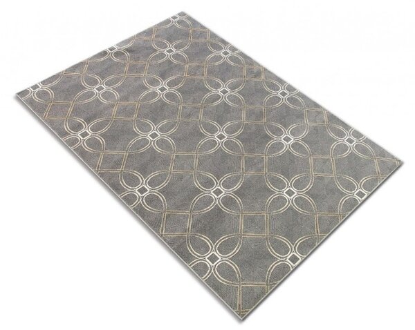 Covor Anny 33040 162, Model Living Dormitor, Bej Gri 78x150