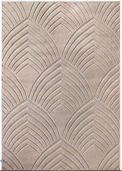 Covor Sufragerie, Model Oksi 38009 202, Bej 80x150