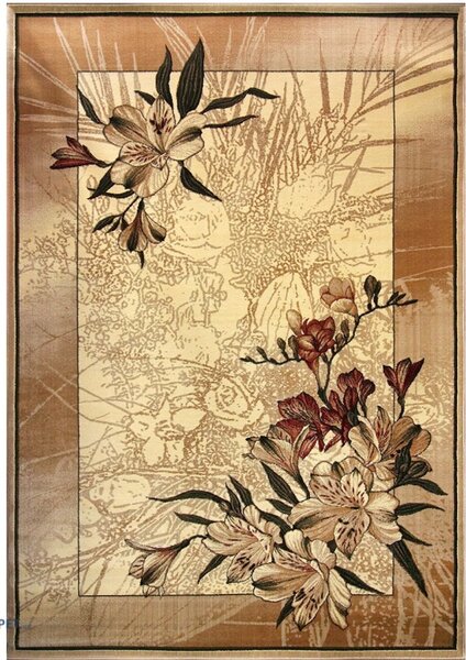 Covor Living Dormitor, Model 1563-100, Bej Dreptunghi, 160x230