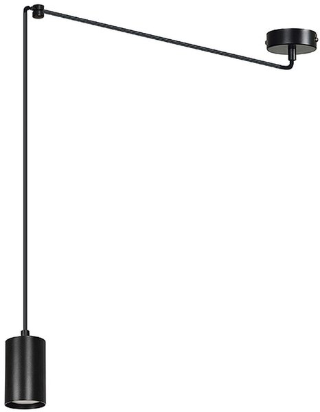 Emibig Traker lampă suspendată 1x8 W negru 524/1