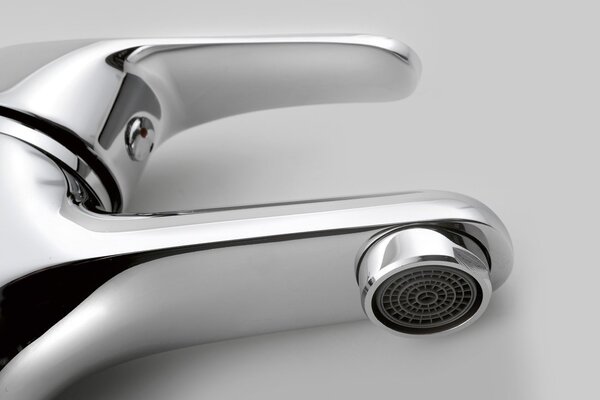 Aqualine, AQUALINE 35 baterie de bază pentru lavoar fără priză, crom, 52102