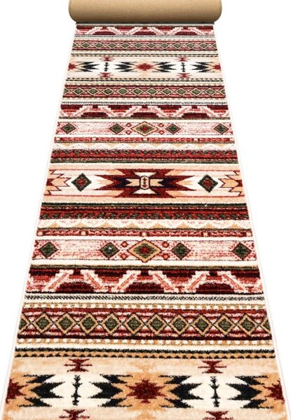 Model Lotos 15080 120, Traversa festonata Latime 100 cm, Multicolor Dreptunghi, Multicolor, 100 x 200