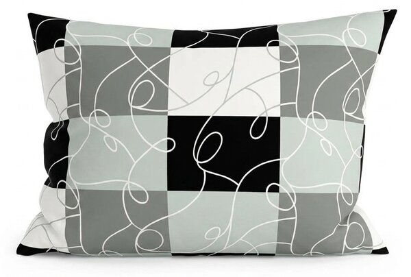 Fata de perna din polibumbac KASPARO POLY 50x70 cm, gri