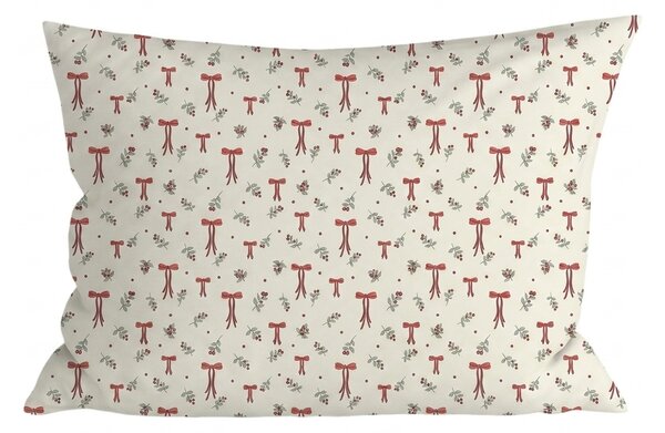 Husa de perna din policoton HOLLY BOWS POLY 50x70 cm, colorat