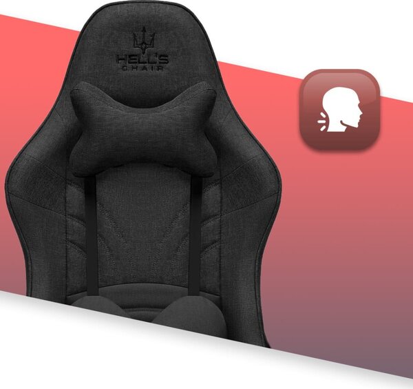 Scaun de gaming Rainbow Black Mesh