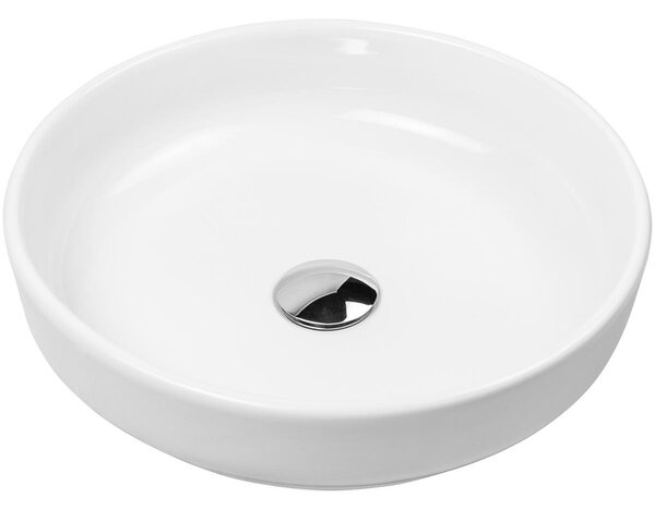 Oltens Fossa lavoar 40x40 cm rotund de blat alb luciu 40302000