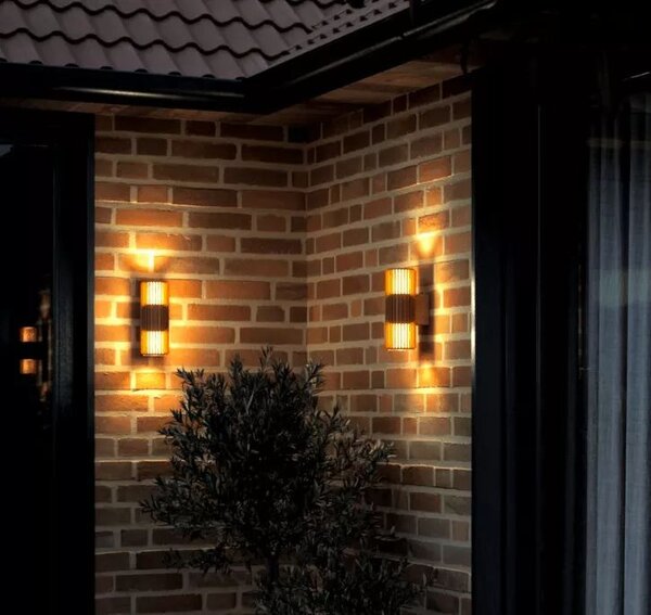Nordlux Aludra aplica exterior 2x15 W maro 2418121261