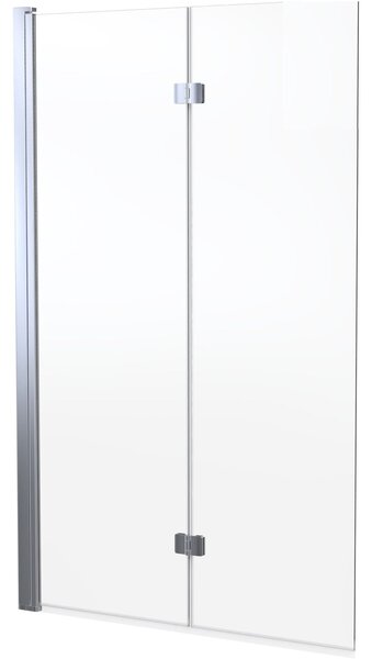 Oltens Sela paravan cadă 115 cm două piese crom luciu/sticlă transparentă 23202100