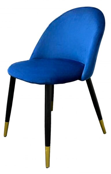 Scaun Modern Velvet catifea albastru Dc-2048
