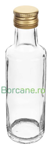Sticla 100 ml dorica flint pp 24