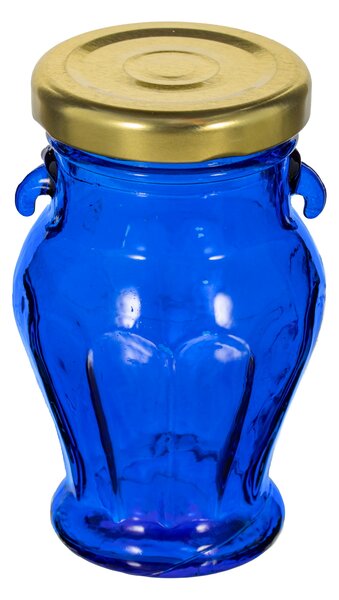 Borcan 106 ml amfora greceasca albastra to 48 mm