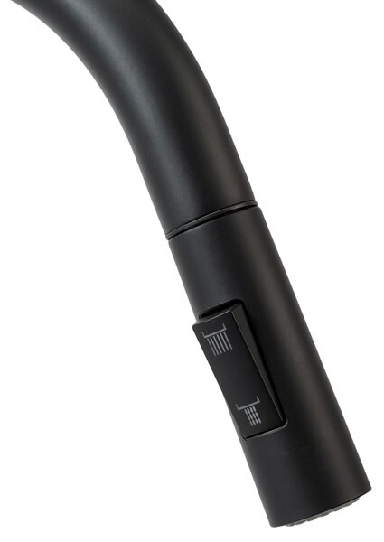 Baterie de bucătărie Rea Eco Fresh black mat