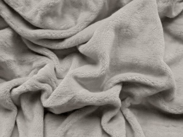2x Cearsaf Cocolino microplus cu elastic SOFT 90x200 cm gri deschis