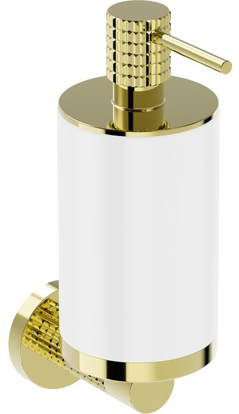 Mexen Triv, dozator de săpun de perete, alb/auriu, 250ml, 70A33058-50W
