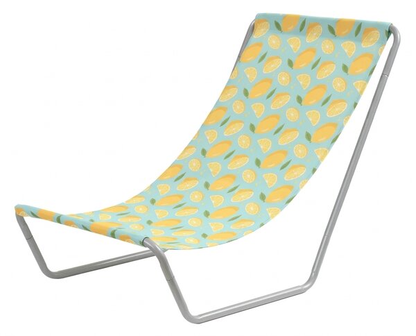 Sezlong de plaja pliabil SAND LEMON, colorat