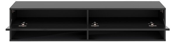 Suport TV de perete în culoarea stejarului. Iluminare LED opțională. RTV Vivo LE (VI-1) 100