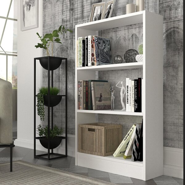 Biblioteca UnicUtil, 60 x 100 x 19.5 cm, Alb