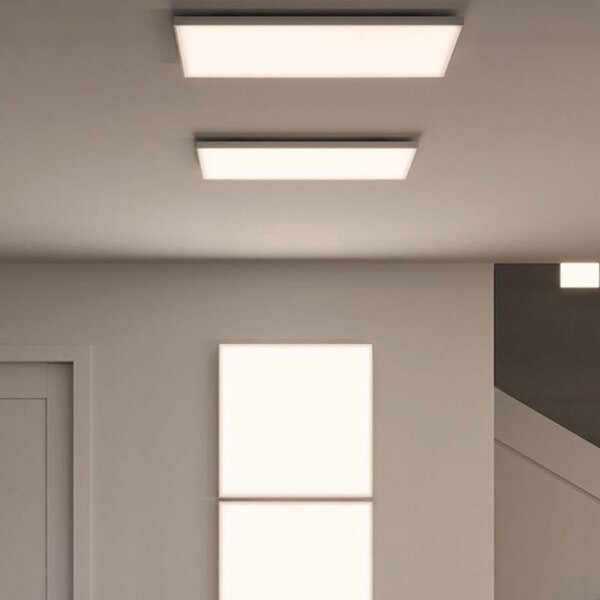 Paulmann Velora panou LED ZigBee 59,5x29,5cm 15,5W, reglabil, Alb, Camera de zi / sufragerie, Metal, Modern