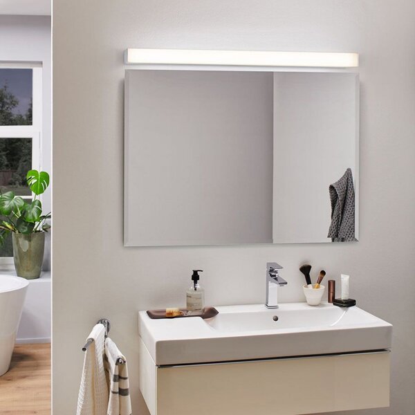 Paulmann HomeSpa Tova lampă LED oglindă, 60 cm, reglabil, Alb, Baie, Metal, Modern