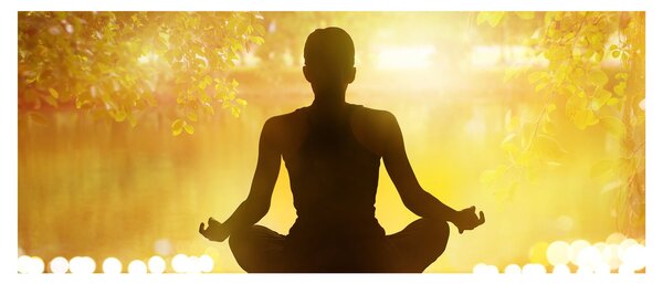Tablou - meditare (120x50 cm)