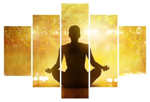 Tablou - meditare (150x105 cm)