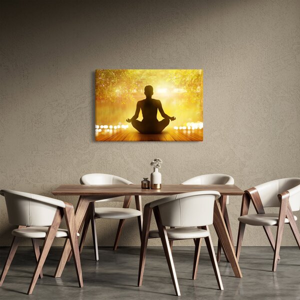 Tablou - meditare (90x60 cm)