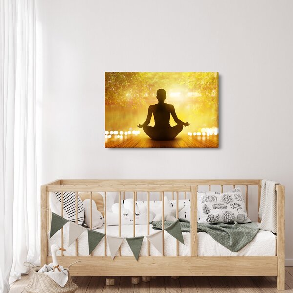 Tablou - meditare (90x60 cm)