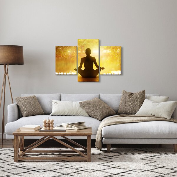Tablou - meditare (90x60 cm)