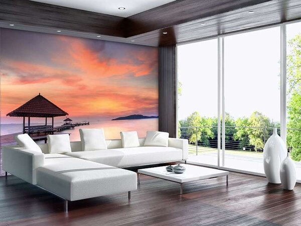 Locul perfect pentru relaxare la tropice - 12626 - Fototapet24